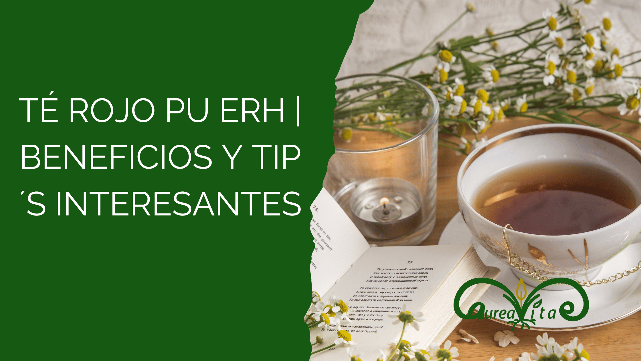 Té Rojo Pu Erh Beneficios y Tip´s interesantes